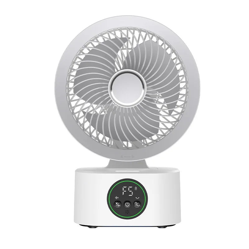 TINSOL Ventilateur de circulation d'air USB portable mural, avec fonction minuterie et veilleuse, refroidisseur d'air domestique