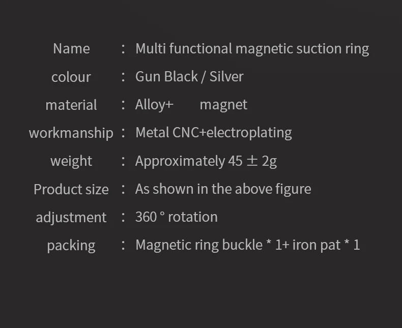 Mobile Phone Strong Magnetic Holder for Magsafe Double-sided Magnet Stand Portable Folding Ring Bracket for  Phone 14 15 16