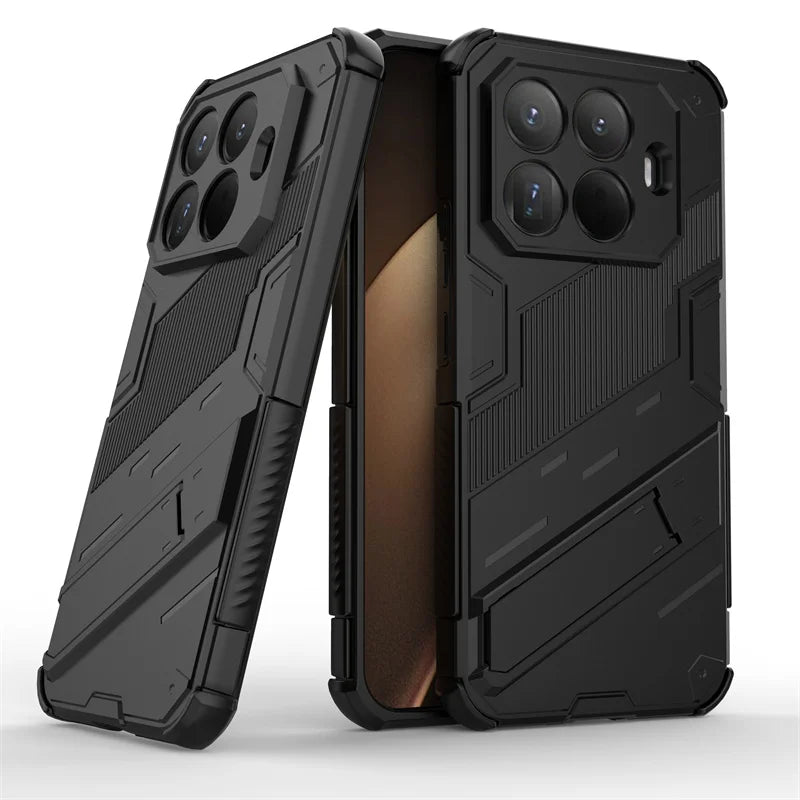 Xiaomi15T Pro Case Armor Shockproof Phone Cases For Xiaomi 15T Pro 5G Xiomi Mi15T Mi 15 T 2025 Magnetic Holder Stand Back Cover