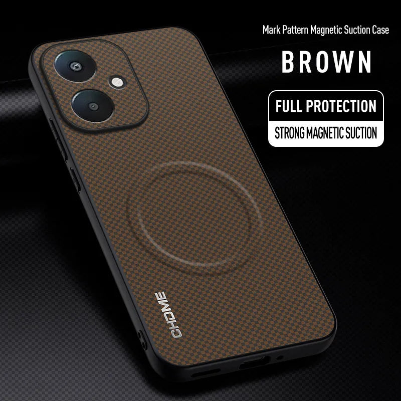 For Xiaomi Redmi 13C 5G Case Luxury Car Magnetic Holder Phone Case For Redmi13C 5G TPU Silicone Shockproof Protective Back Cover