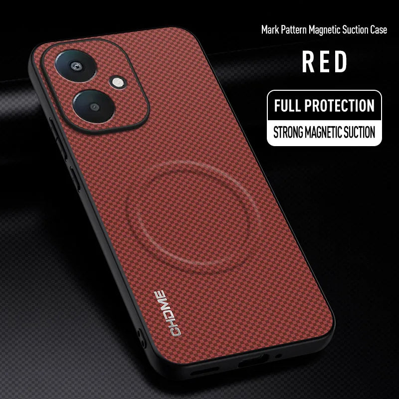 For Xiaomi Redmi 13C 5G Case Luxury Car Magnetic Holder Phone Case For Redmi13C 5G TPU Silicone Shockproof Protective Back Cover