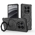 Case For Redmi Note 15 14 Pro Plus 5G Xiaomi 15T Pro MagSafe Stand Magnetic Holder Protection Stands Kickstand Protective Cover