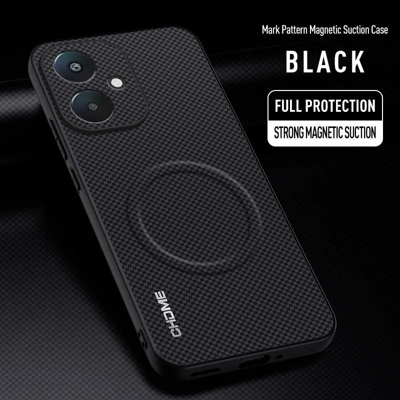 For Xiaomi Redmi 13C 5G Case Luxury Car Magnetic Holder Phone Case For Redmi13C 5G TPU Silicone Shockproof Protective Back Cover