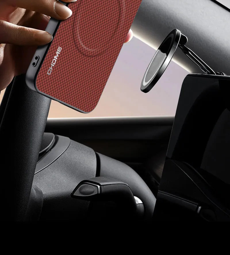 For Xiaomi Redmi 13C 5G Case Luxury Car Magnetic Holder Phone Case For Redmi13C 5G TPU Silicone Shockproof Protective Back Cover