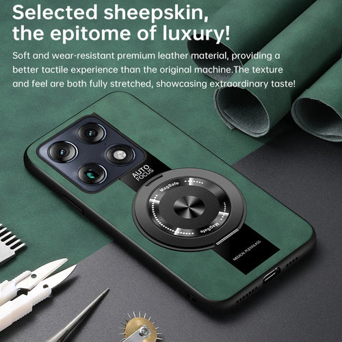 Case For Motorola Signature Moto Edge 70 Ultra X70 Air Pro Magnetic Holder Luxury Leather Phone Cover Ring Shell Silicone Bumper