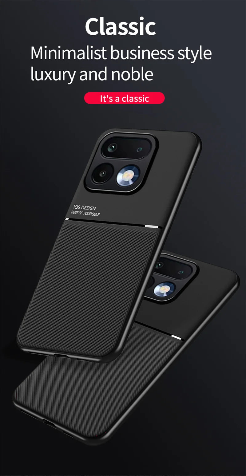 Soft Frame Cover For Realme 16 Pro 5G Case Leather Car Magnetic Holder Funda for Realme 16 Pro Plus 16Pro TPU Shockproof Coque