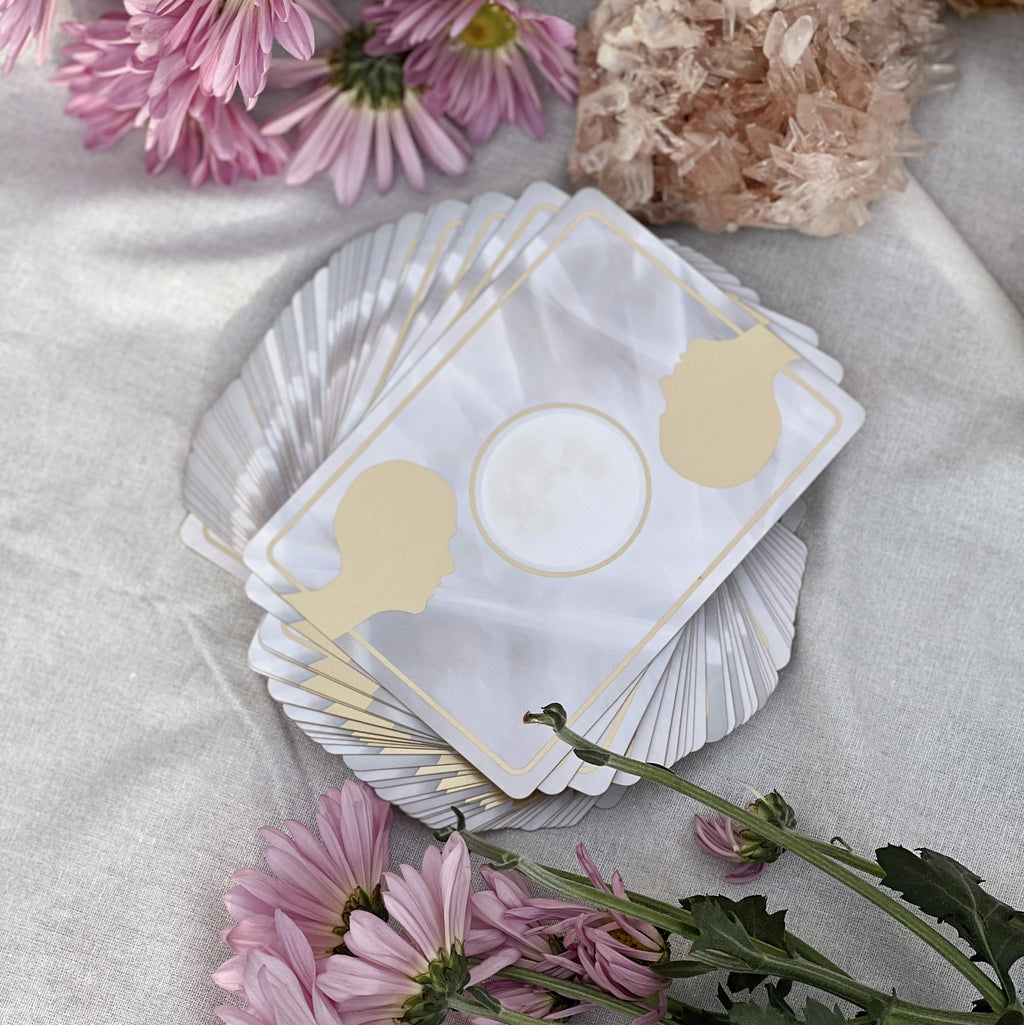 Jeu de cartes oracle Les Fréquences de la Lumière des Étoiles